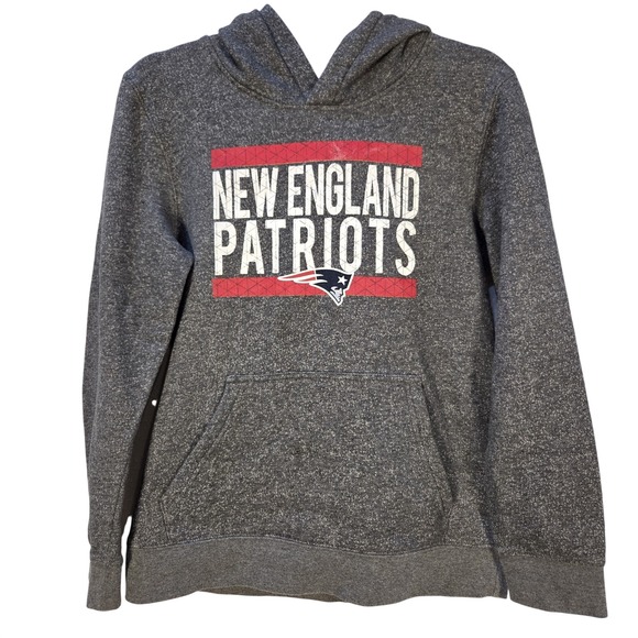 Gen 2 Other - Gen 2 New England Patriots Kids Size L 14/16 Grey Hoodie NFL Football Fan Gear